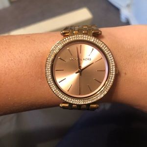 Michael Kors Darci Rose Gold Watch